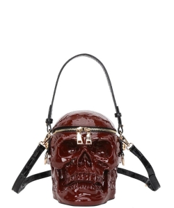 Funny Skeleton Grave Digger Handbags TS-1060 RED